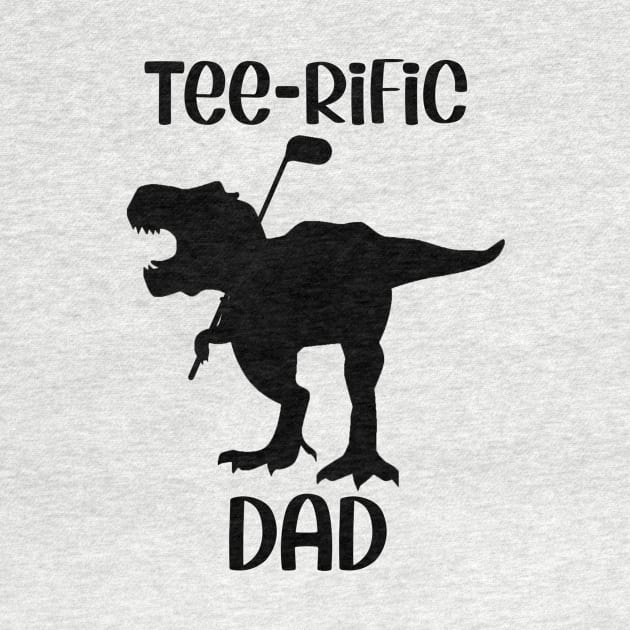 Teerific Dad golf lover sticker by Dogefellas